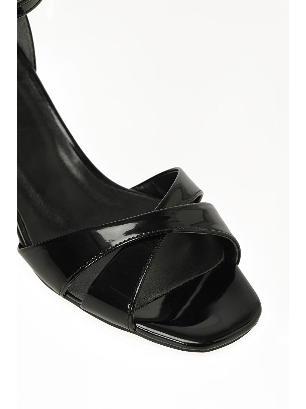 327114.Z 6FX Siyah Kadın Topuklu Sandalet-6