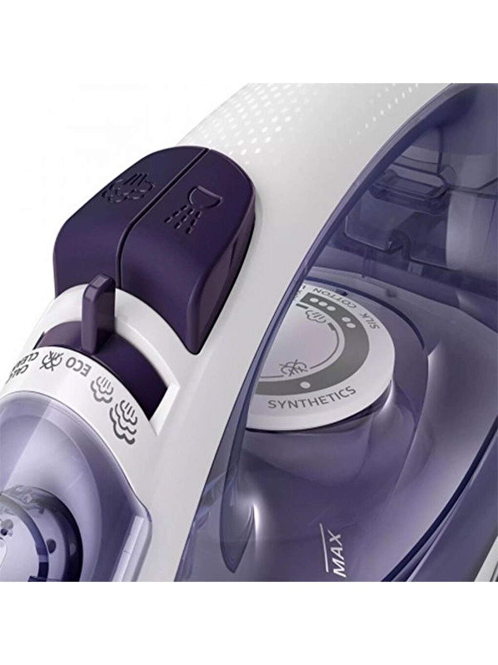 GC1752/30 Steam Iron EasySpeed Buharlı Ütü - Mor / Beyaz - 2000 Watt-1