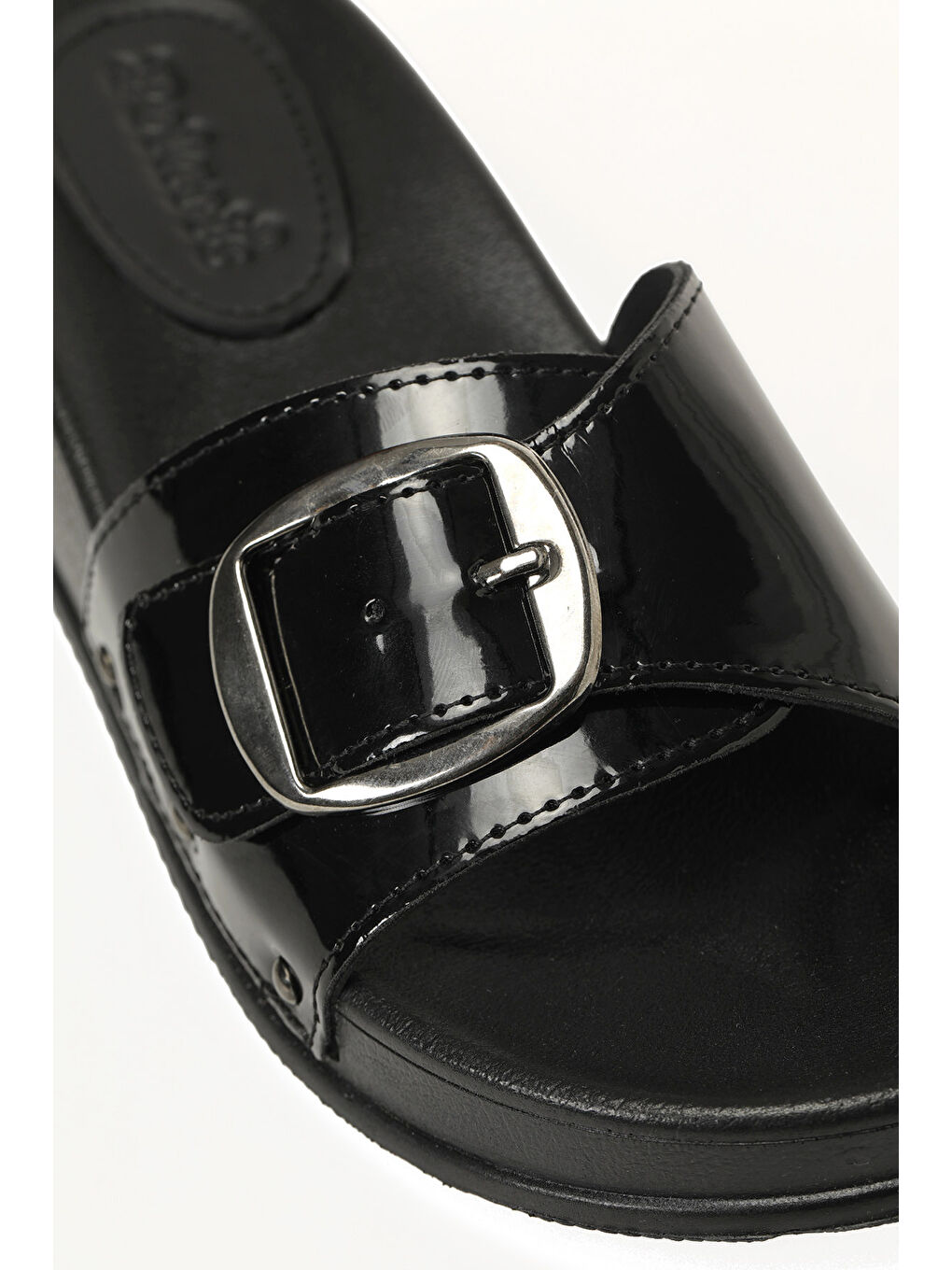 409018.Z6FX Siyah Kadın Ev Terliği-6