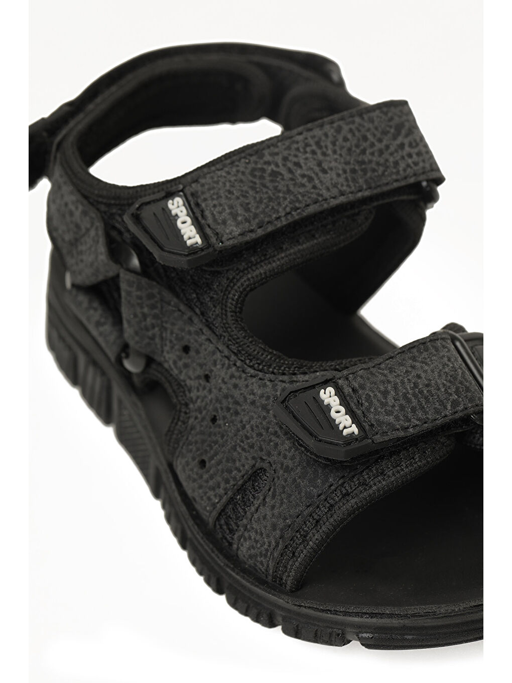 PORS.P 6FX Siyah Erkek Çocuk Sandalet-6