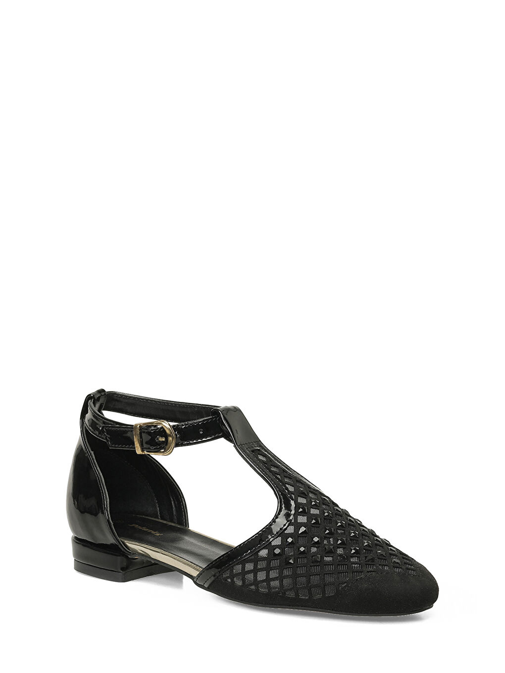 309724.Z 6FX Siyah Kadın Babet-1