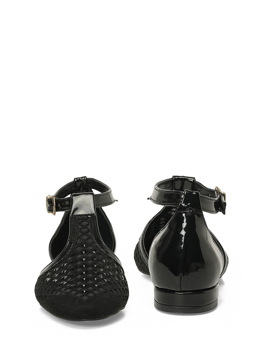 309724.Z 6FX Siyah Kadın Babet-4