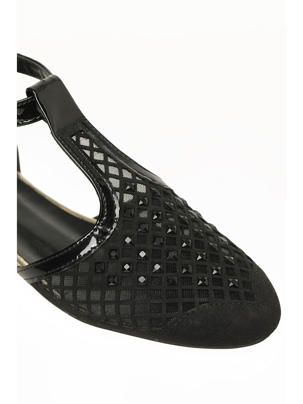 309724.Z 6FX Siyah Kadın Babet-6