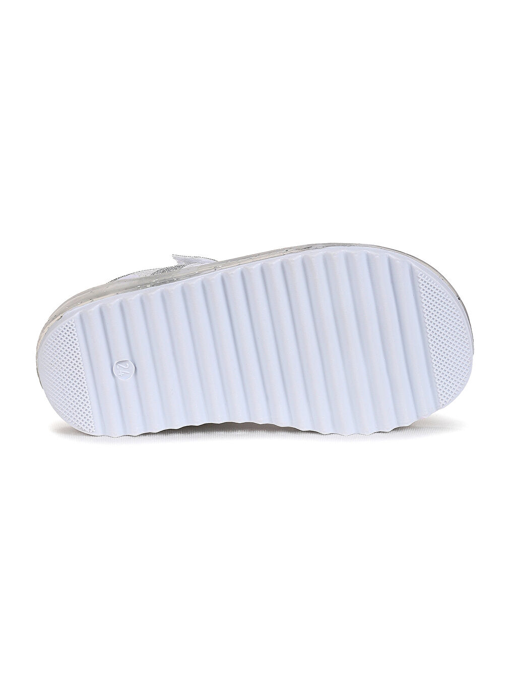 Beyaz Marlin Simli Cırtlı Kız Çocuk Sandalet-4