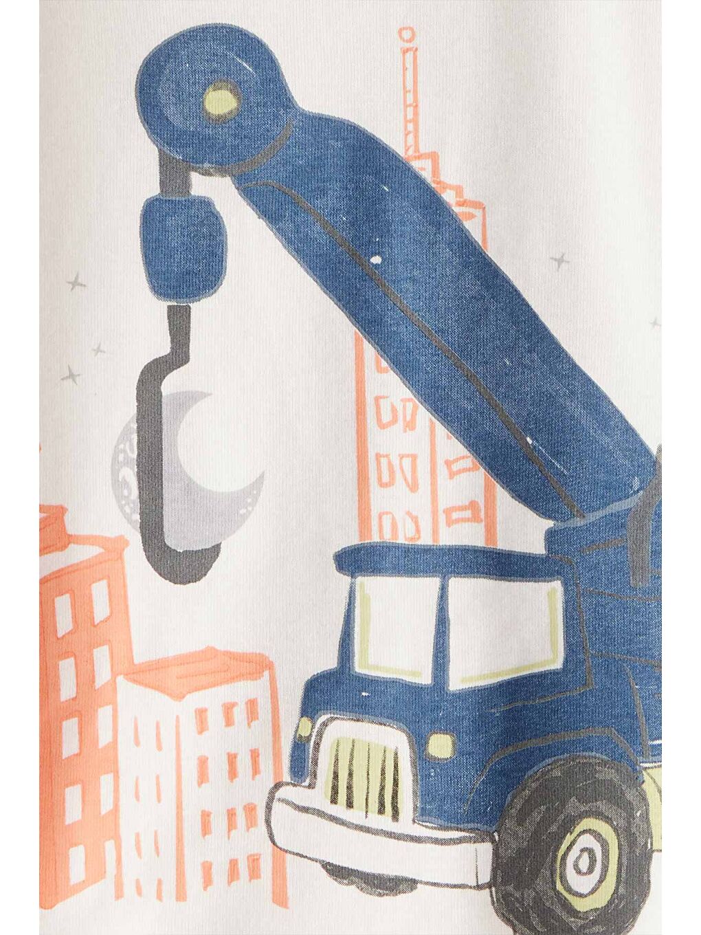 Erkek Çocuk Yeşil Pijama Set-1