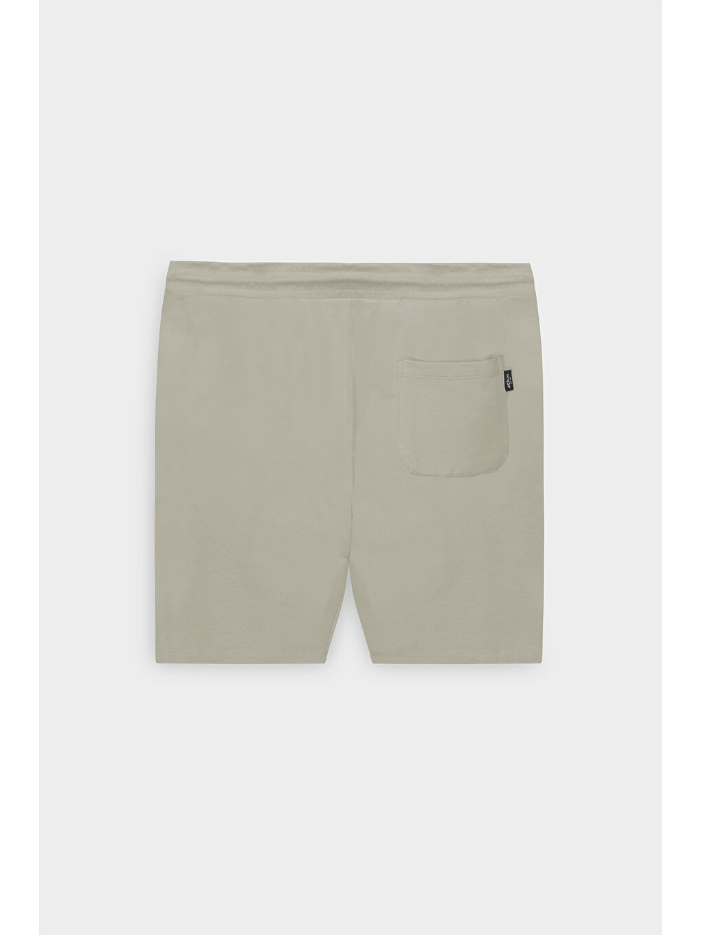 Erkek Bej Standart Fit Normal Kesim Pamuklu Cepli Rahat Örme Şort-8