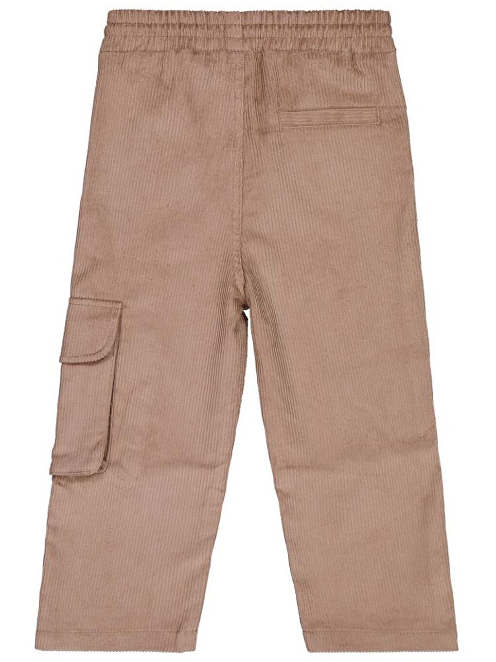 Boys Kargo Cepli Kadife 2-5 Yaş Pantolon - Bej 4-5 Yaş-1