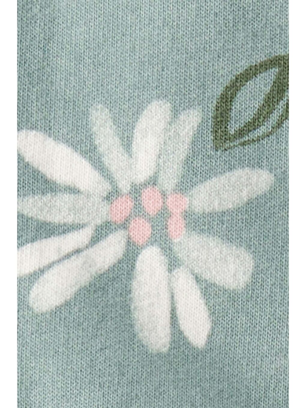 Yeşil Kız Bebek Mint 3Lü Hırkalı-2