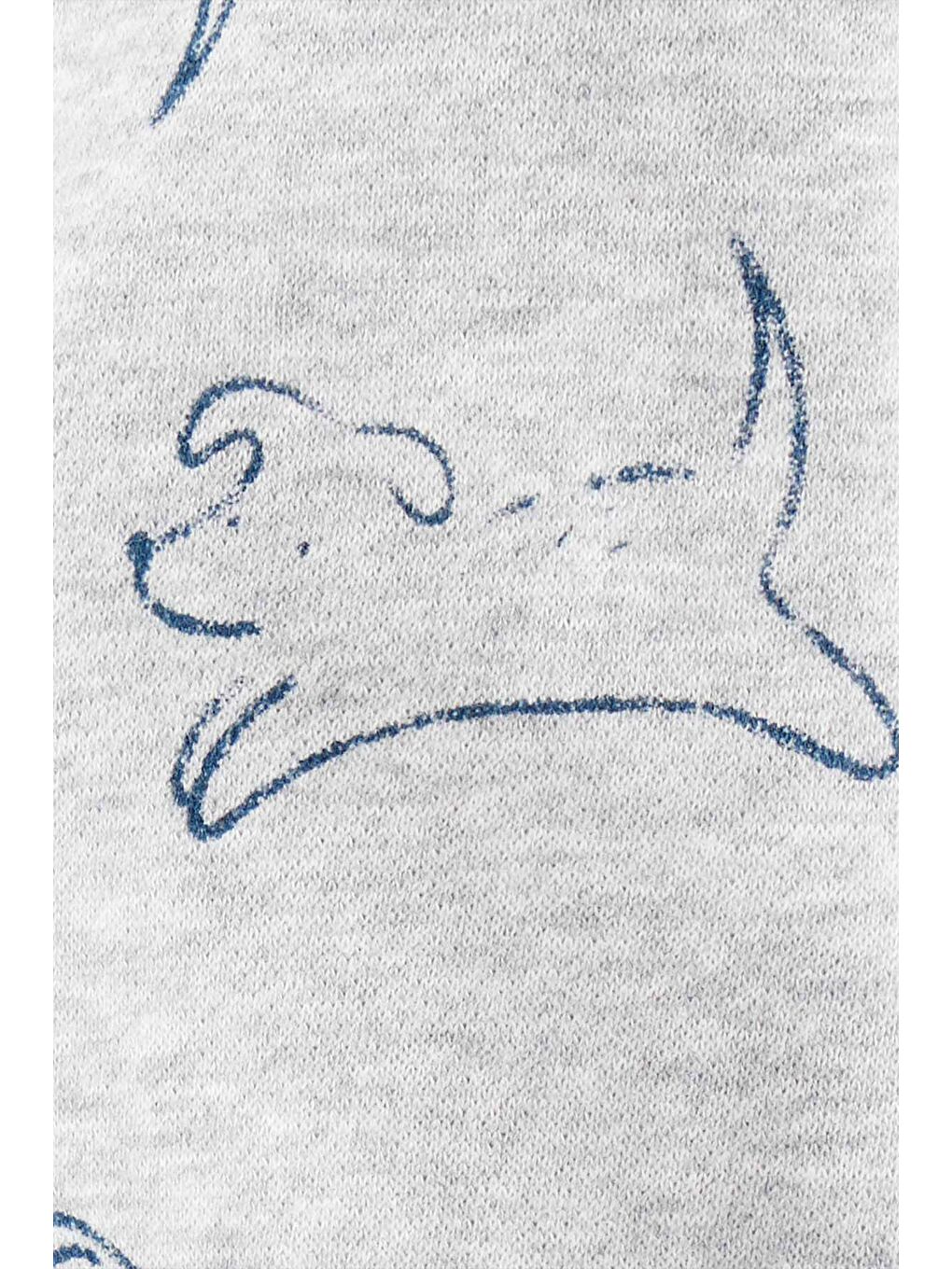 Erkek Bebek Gri Eşofman Altı-2