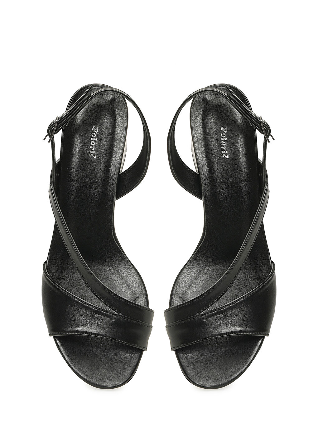 327115.Z 6FX Siyah Kadın Topuklu Sandalet-3