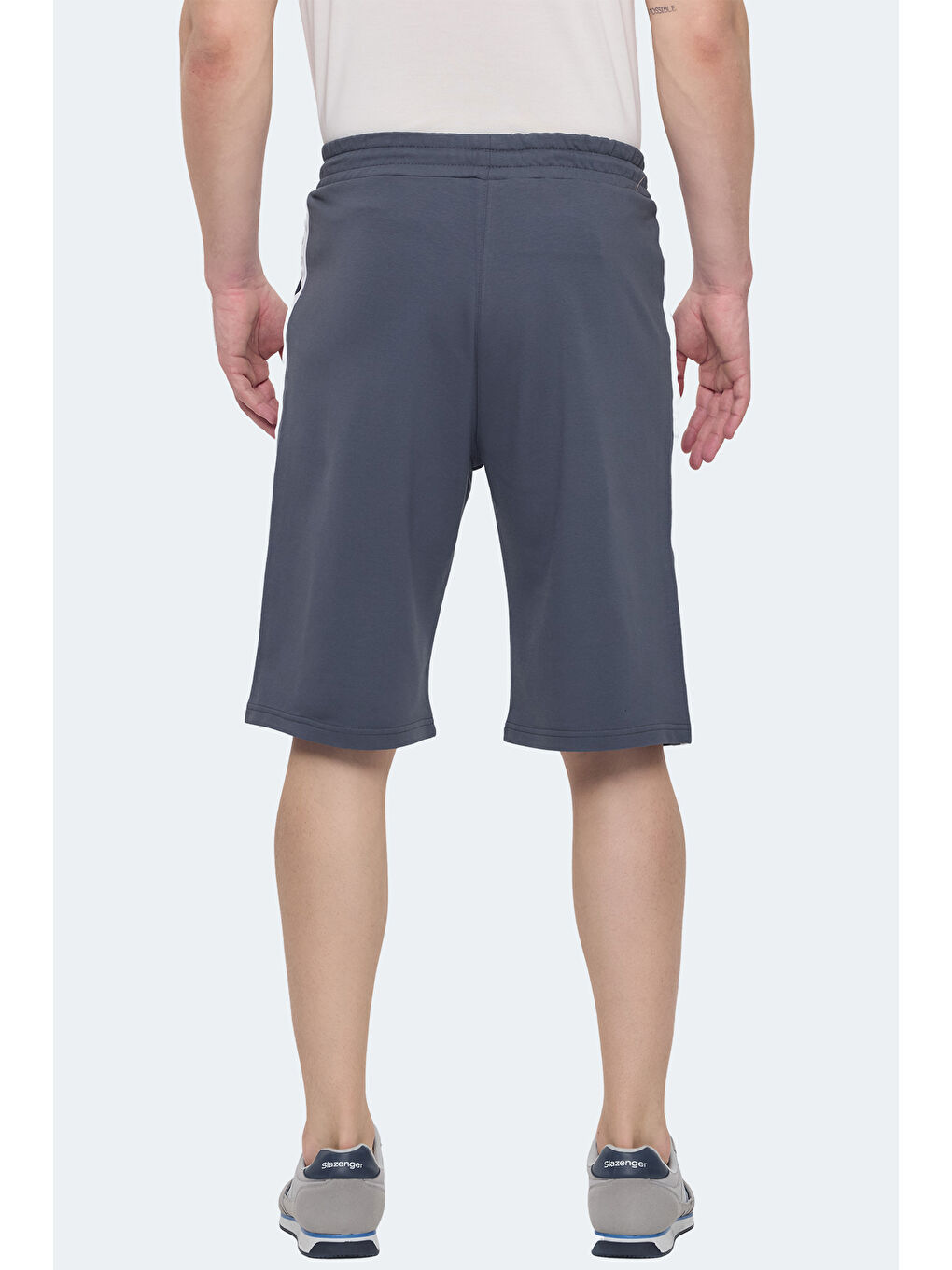 POLONA I Erkek Şort Koyu Gri-5