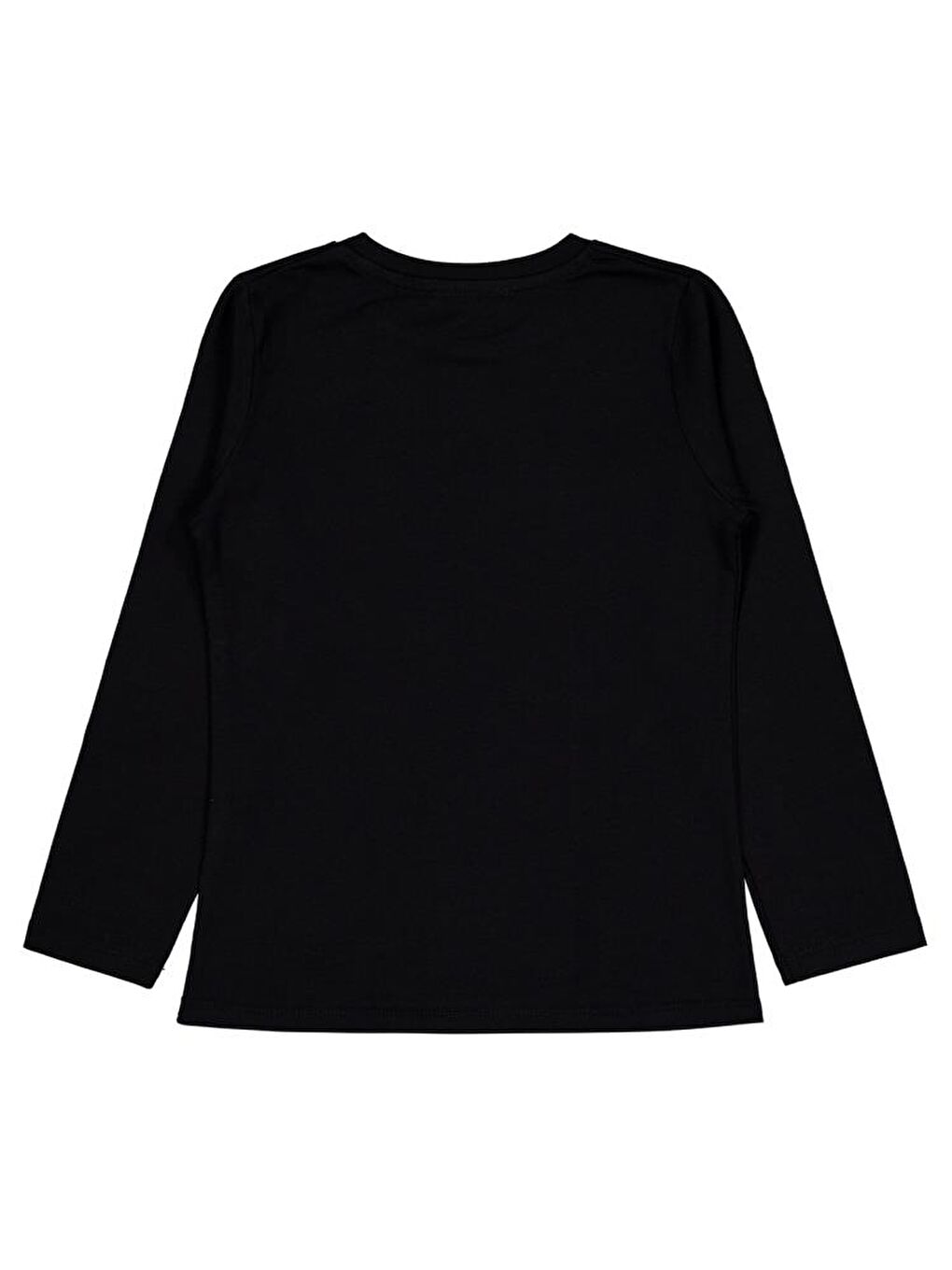 Girls Good Vibes Only Baskılı 6-9 Yaş Sweatshirt - Siyah 6-7 Yaş-1