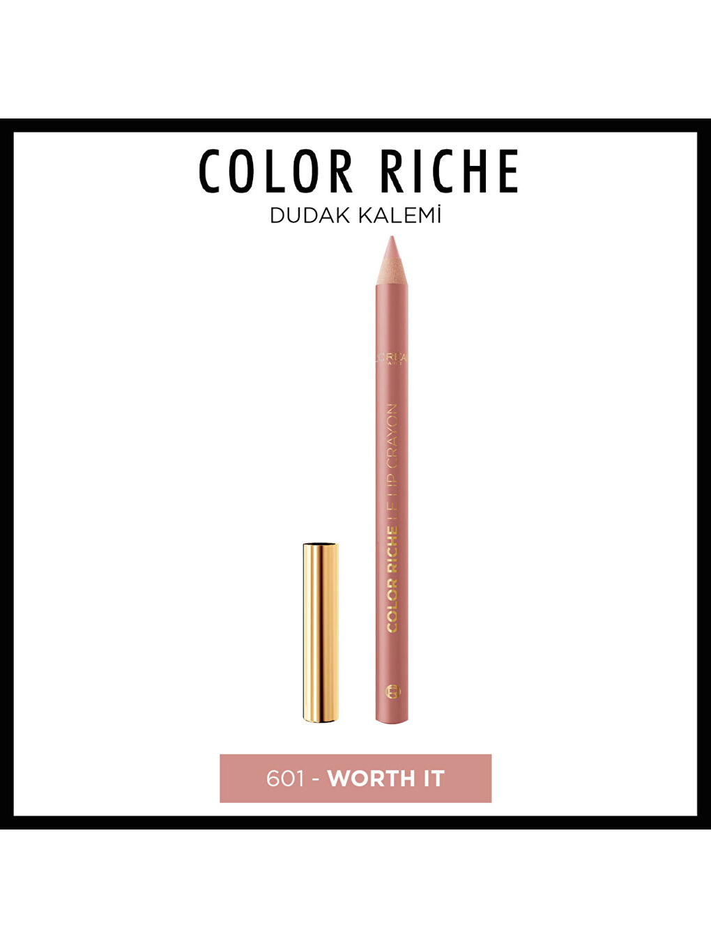 Color Riche Dudak Kalemi - 601 Worth It