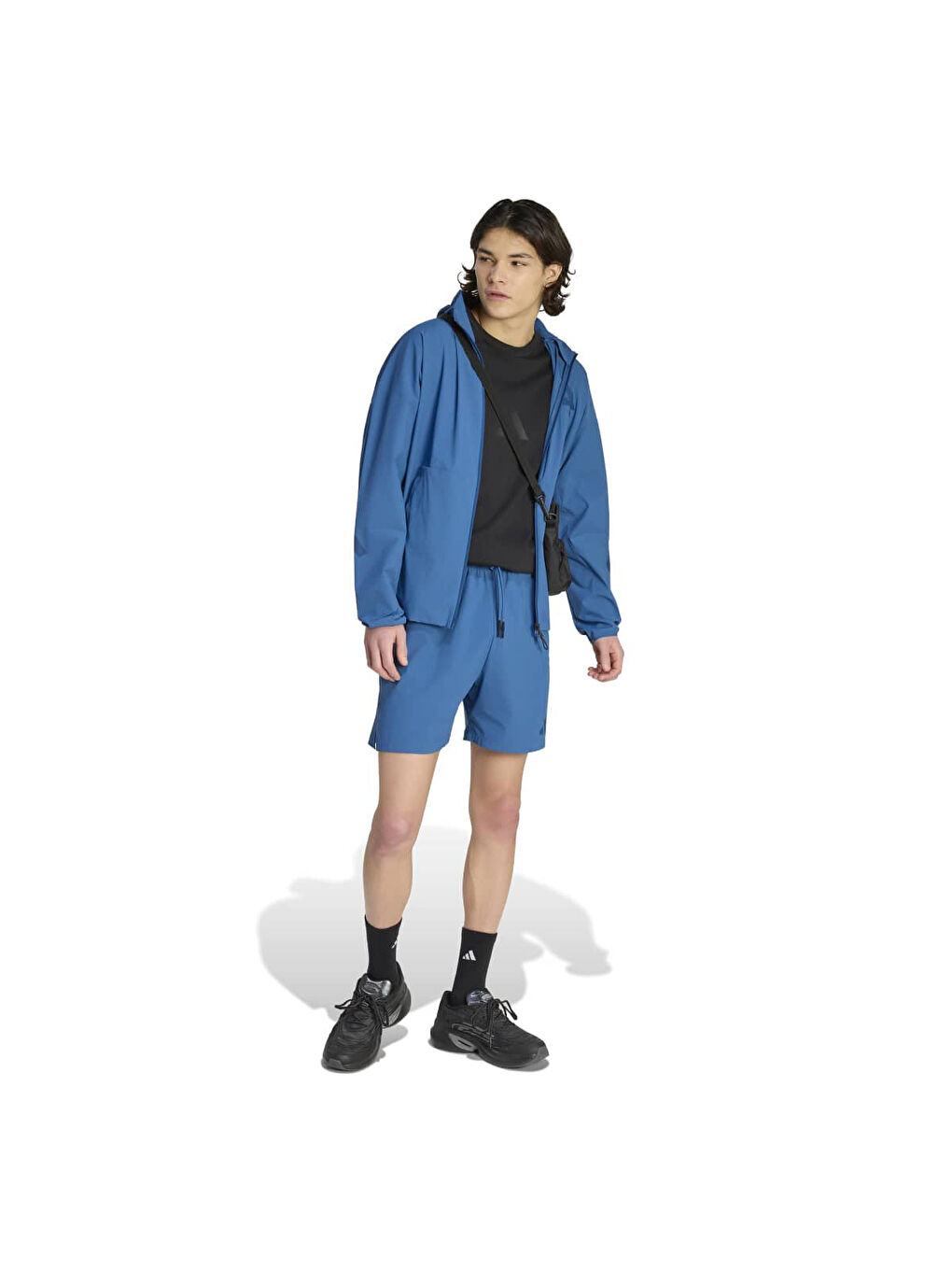 Z.N.E. Woven Erkek Mavi Şort-3