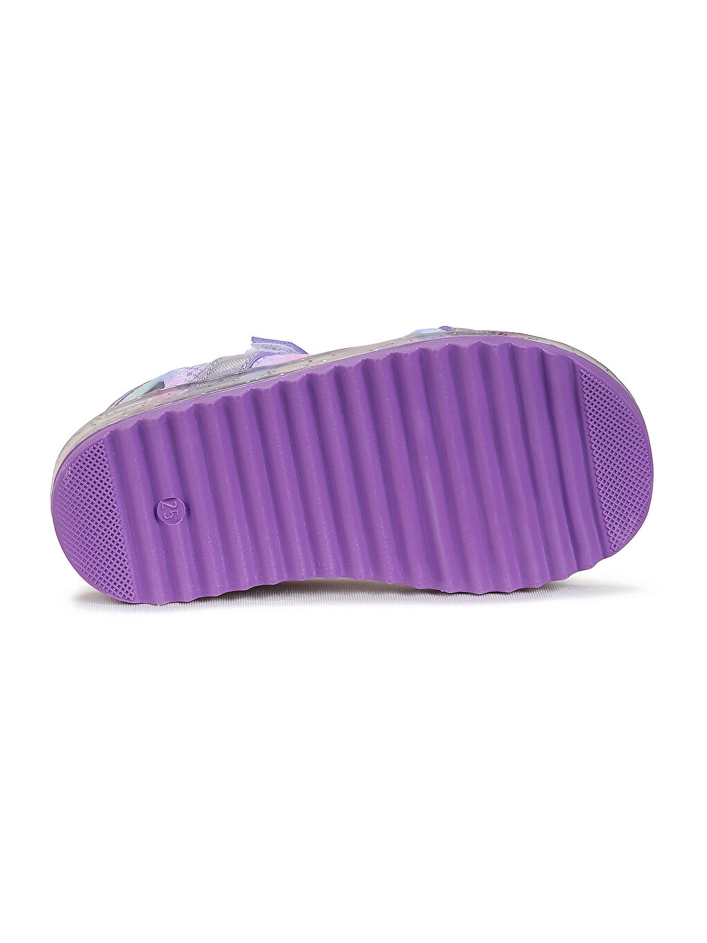 Lila Marlin Simli Cırtlı Kız Çocuk Sandalet-4