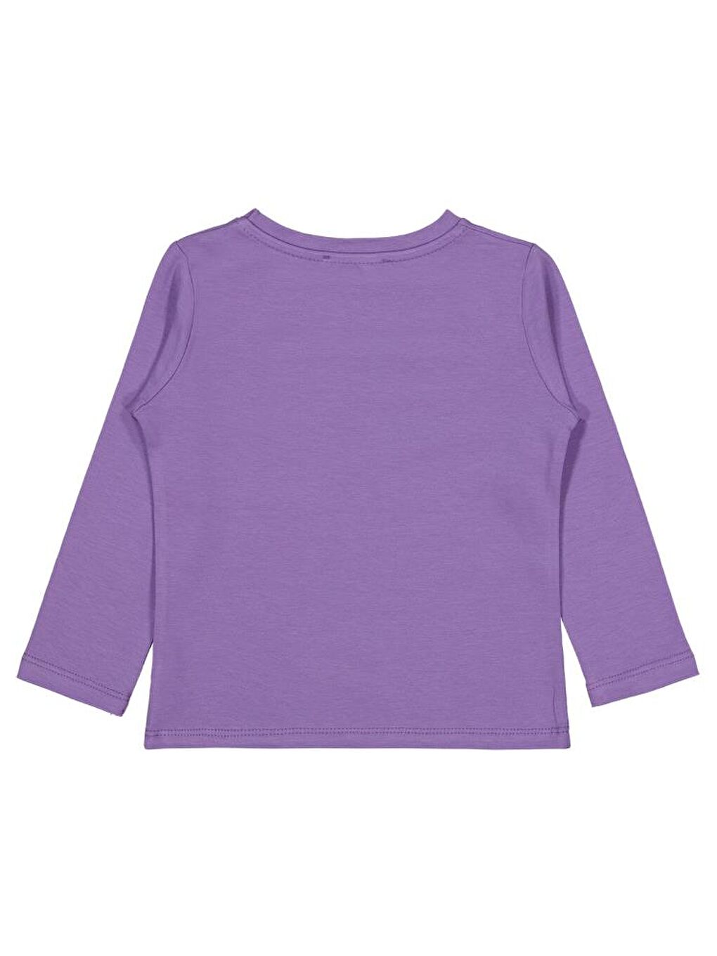 Mor Girls Basic 2-5 Yaş Sweatshirt - Lila 3-4 Yaş-1