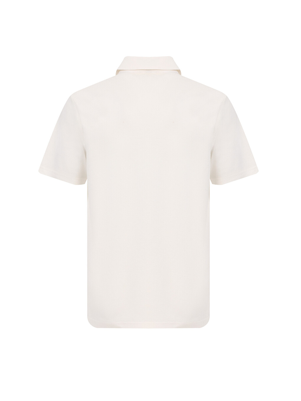 Bej Ekru Erkek Polo Yaka Kısa Kol T-Shirt-1