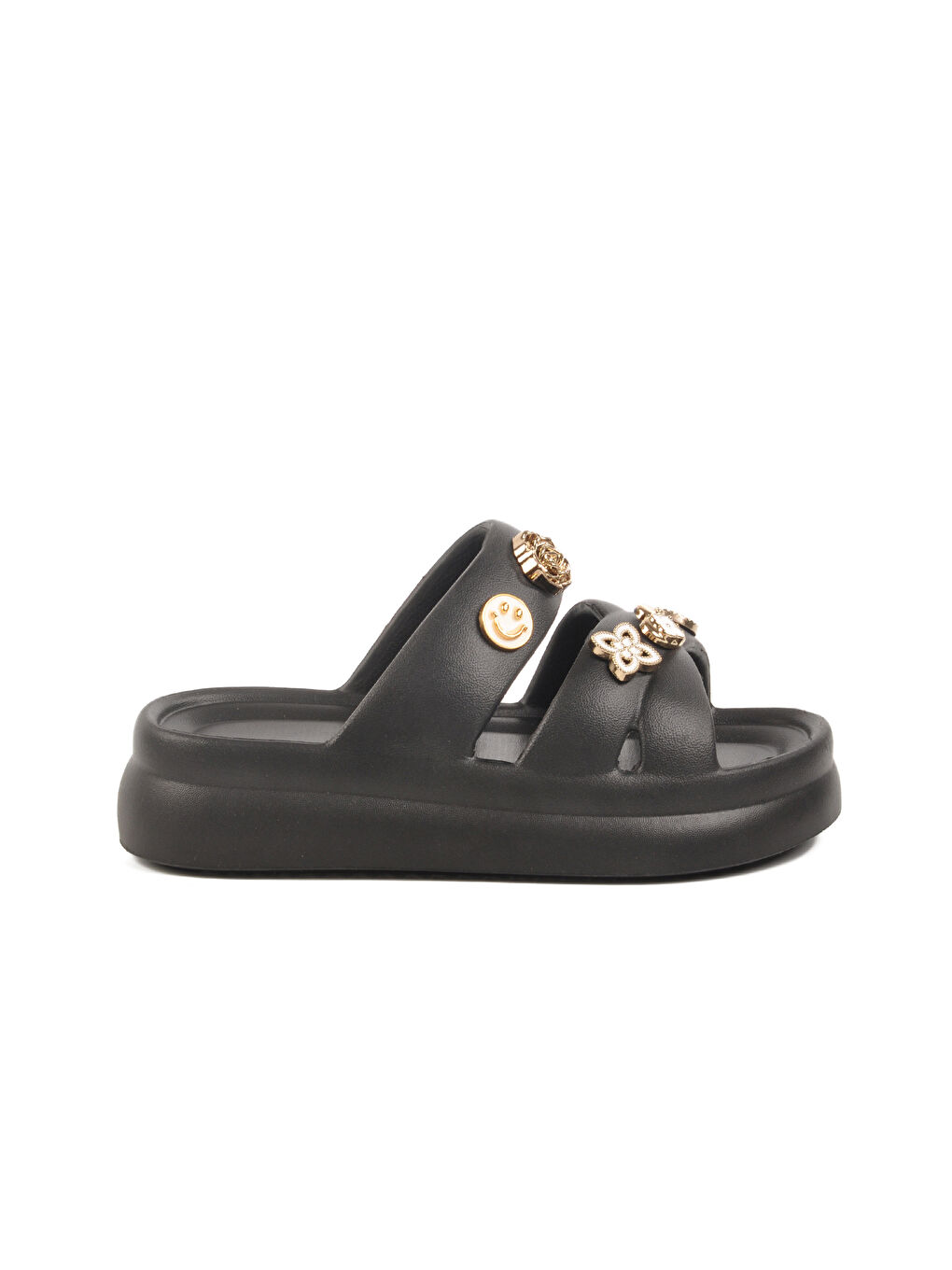 Siyah Eva Hafif Esnek Kadın Terlik 510 Z