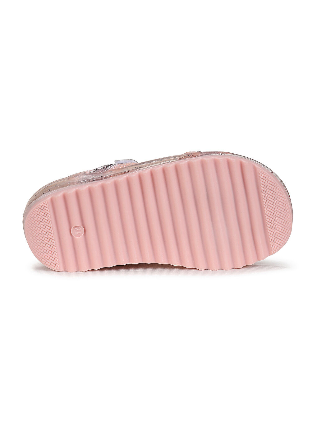 Pembe Marlin Simli Cırtlı Kız Çocuk Sandalet-4