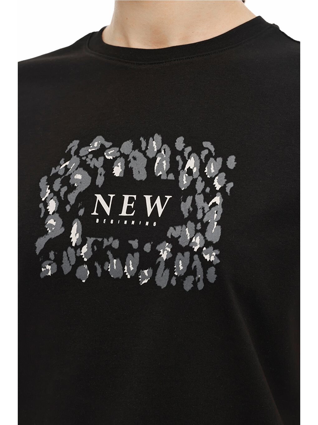 WL 11PATRICA 6FX Siyah Kadın Kısa Kol T-Shirt-3