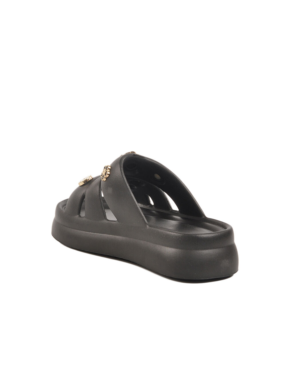 Siyah Eva Hafif Esnek Kadın Terlik 510 Z-3