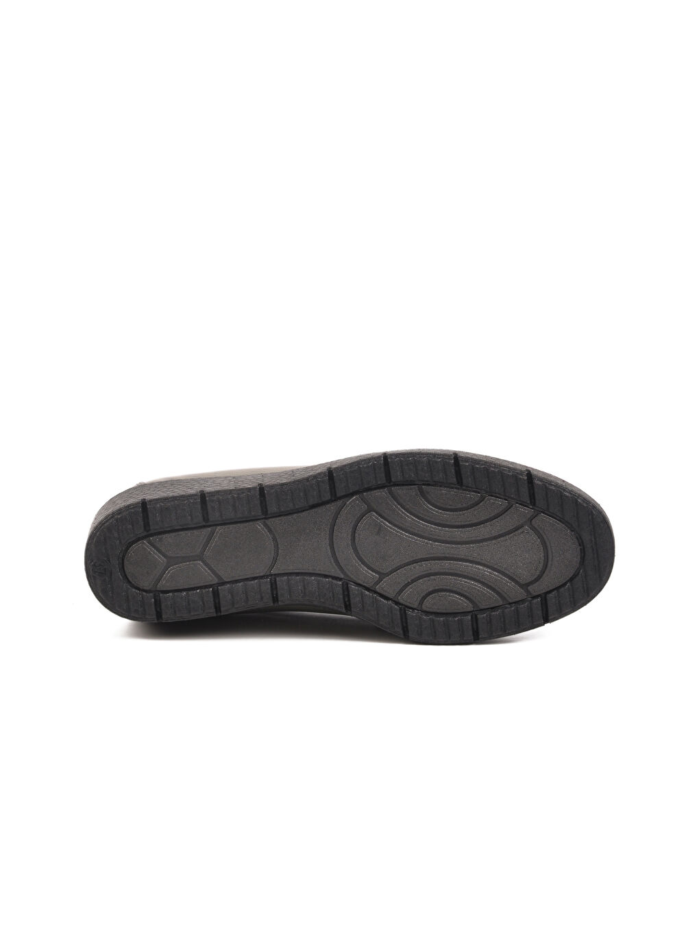 Gri Hakiki Deri Kadın Casual Ayakkabı BB095 Z-4