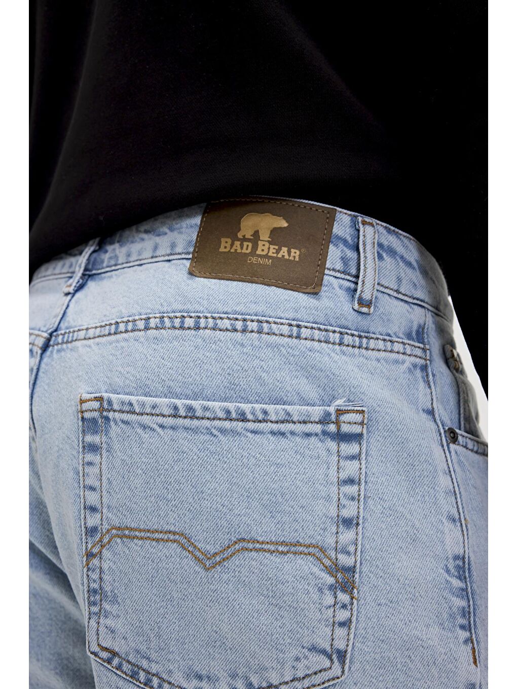 Bad Bear Açık Mavi Becao Jeans Buz Mavi Erkek Denim Pantolon - 4