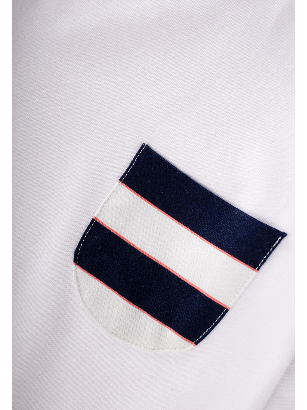 Çizgili Pijama Takım 2-8 Yaş Kırık Beyaz-2