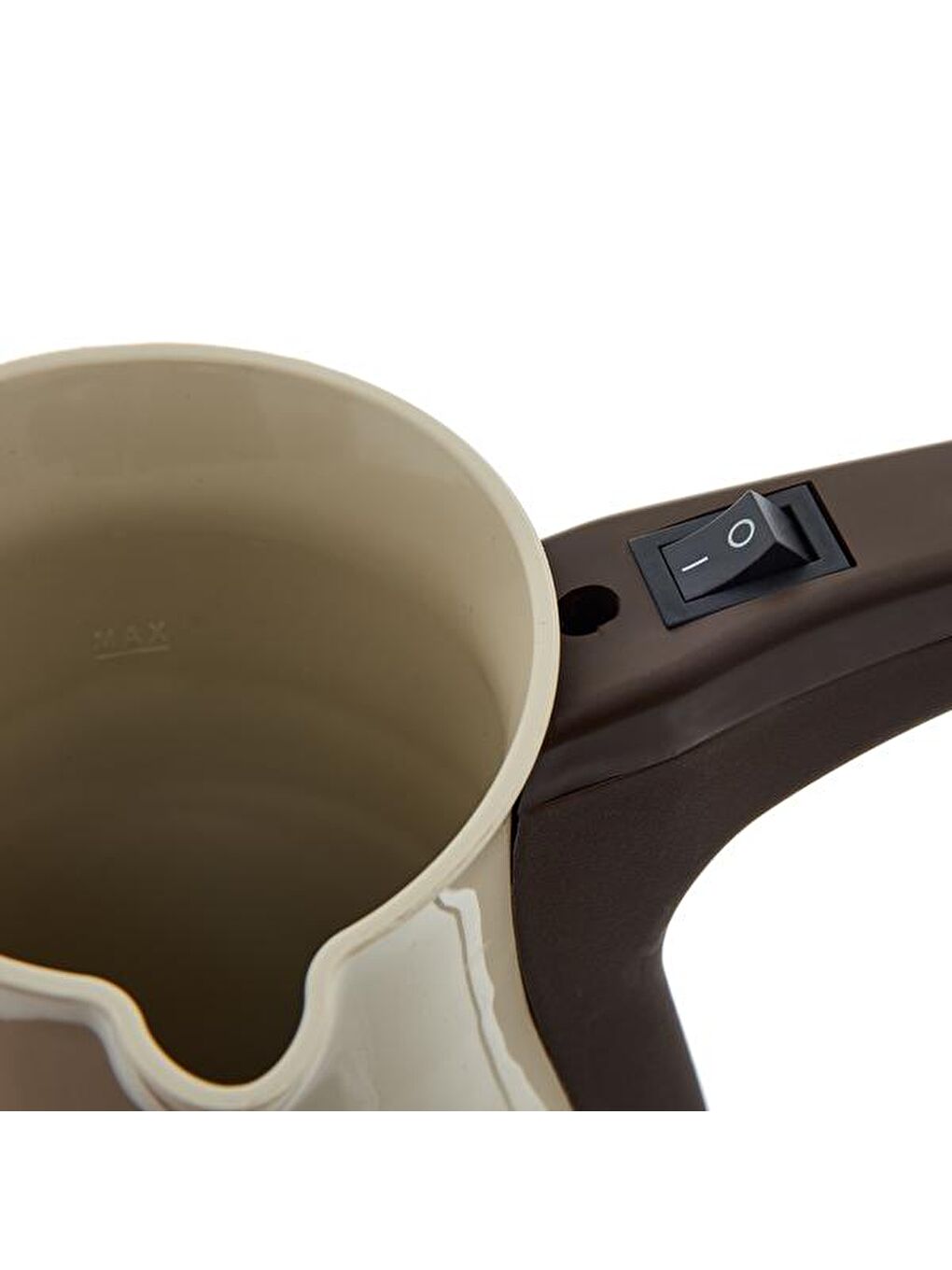 SCM-2928 Elektrikli Cezve - Krem - 1000 Watt-1