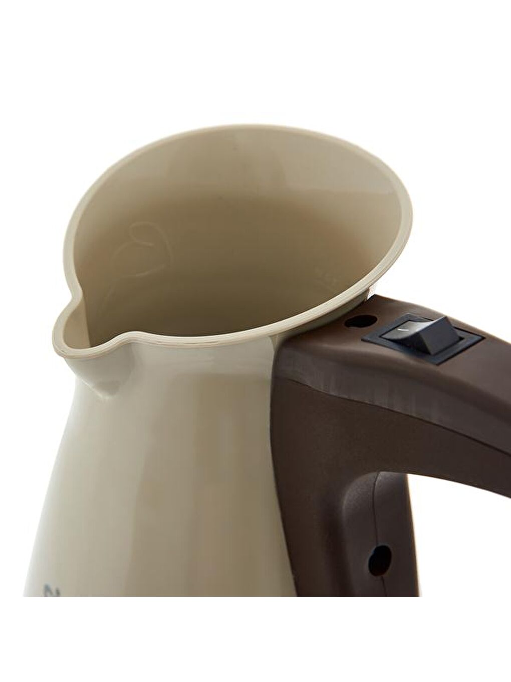 SCM-2928 Elektrikli Cezve - Krem - 1000 Watt-2