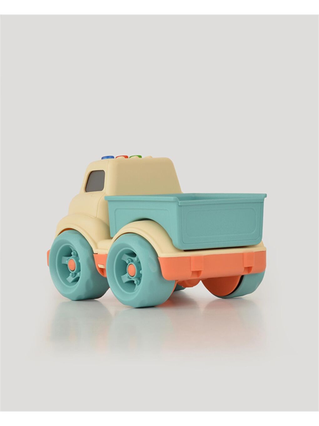 Bej Sesli Ve Işıklı Minik Pikap-4