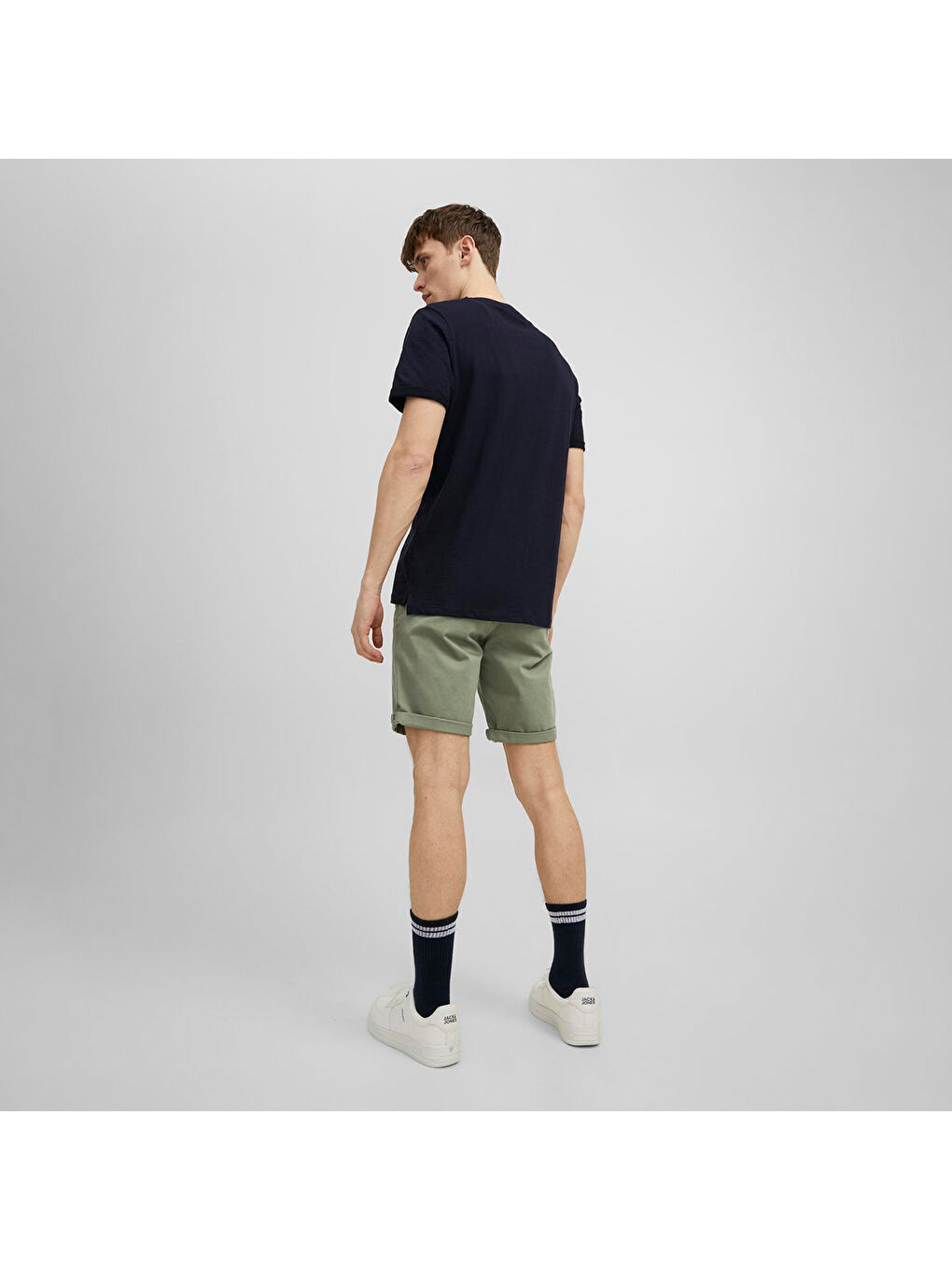 Bowie Solid Erkek Haki Şort-2