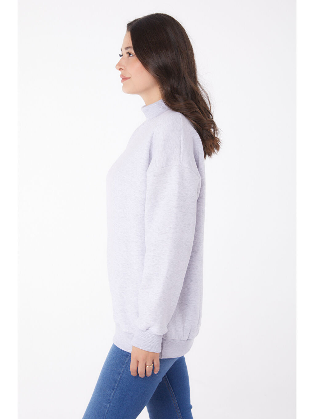 Sweatshirt Gri - 26047-2