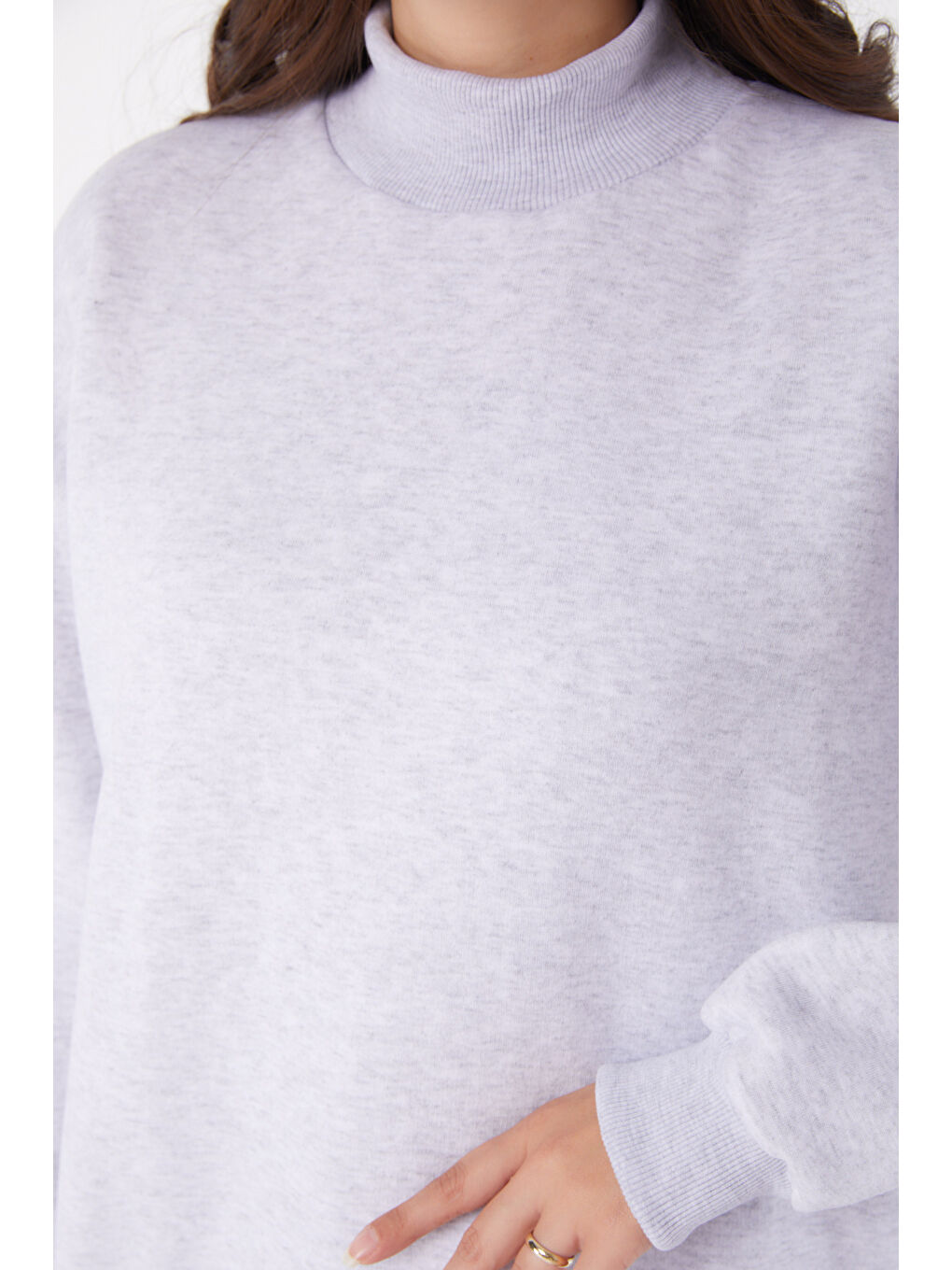 Sweatshirt Gri - 26047-4