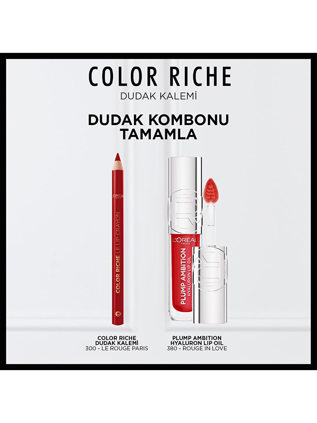 Color Riche Dudak Kalemi - 300 Le Rouge Paris-4
