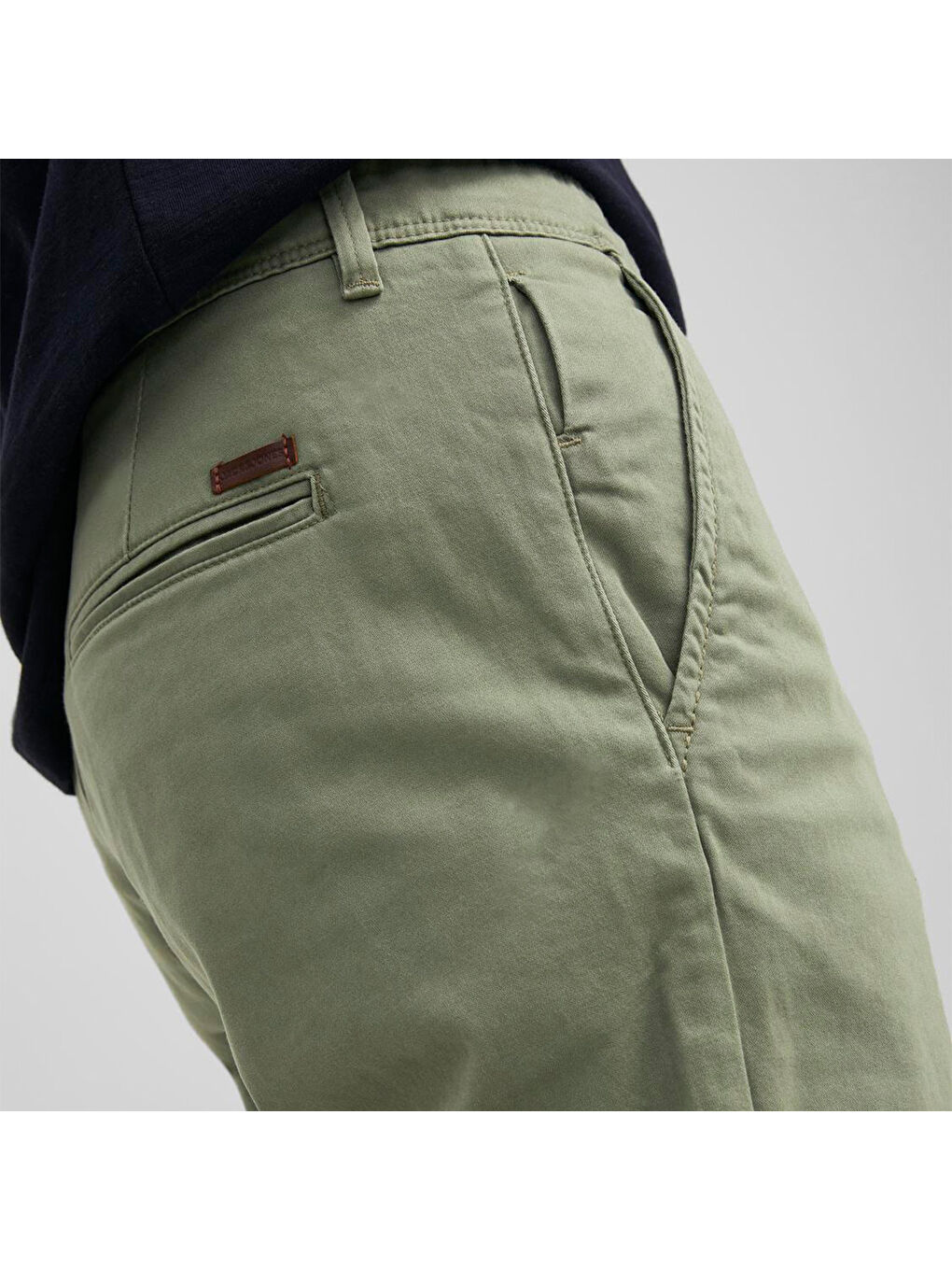 Bowie Solid Erkek Haki Şort-4