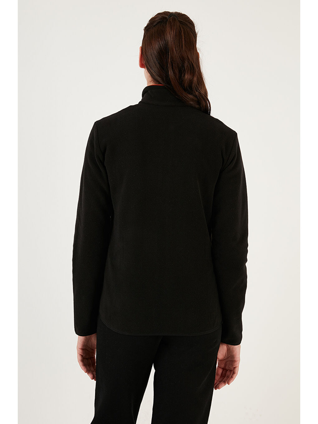 Lila Slim Fit Anti-Pilling Tüylenme Yapmayan Fermuarlı Cepli Hırka 2' li Paket Polar 5907002S2-3