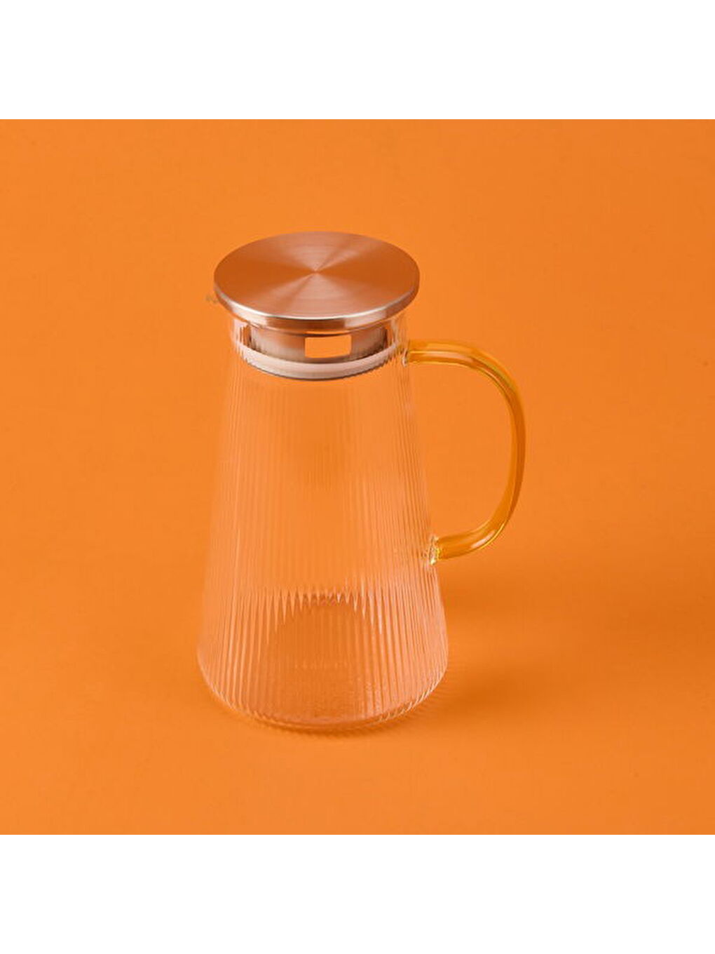 Mien Renksiz Borosilikat Cam Sürahi - Şeffaf - 1500 ml - 1