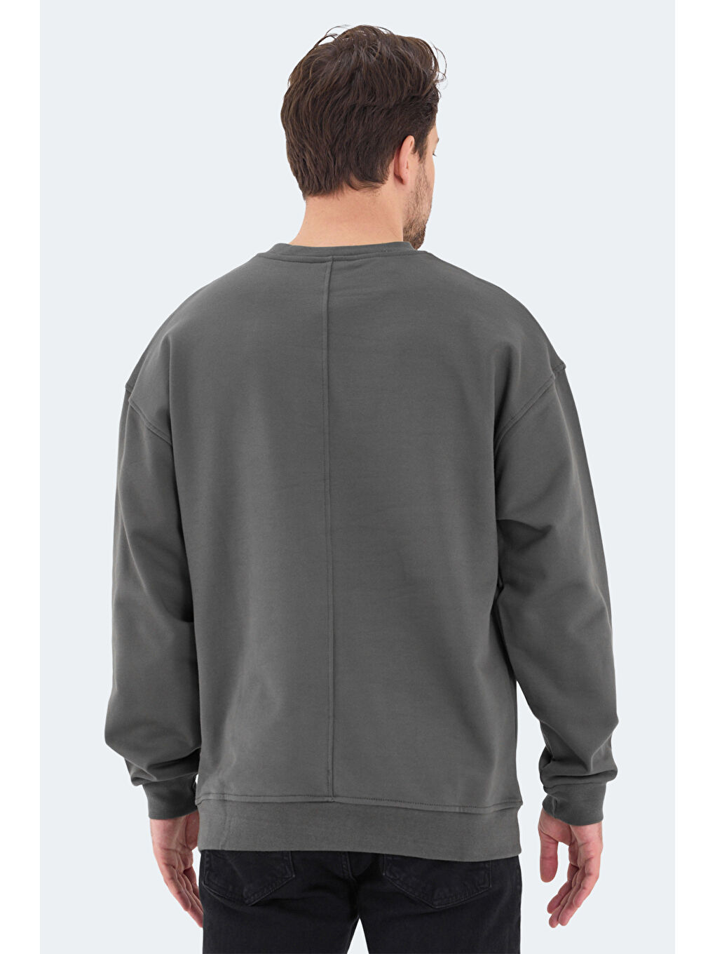 SLAZENGER VADIK OVERSIZE Erkek Sweatshirt Haki - 1