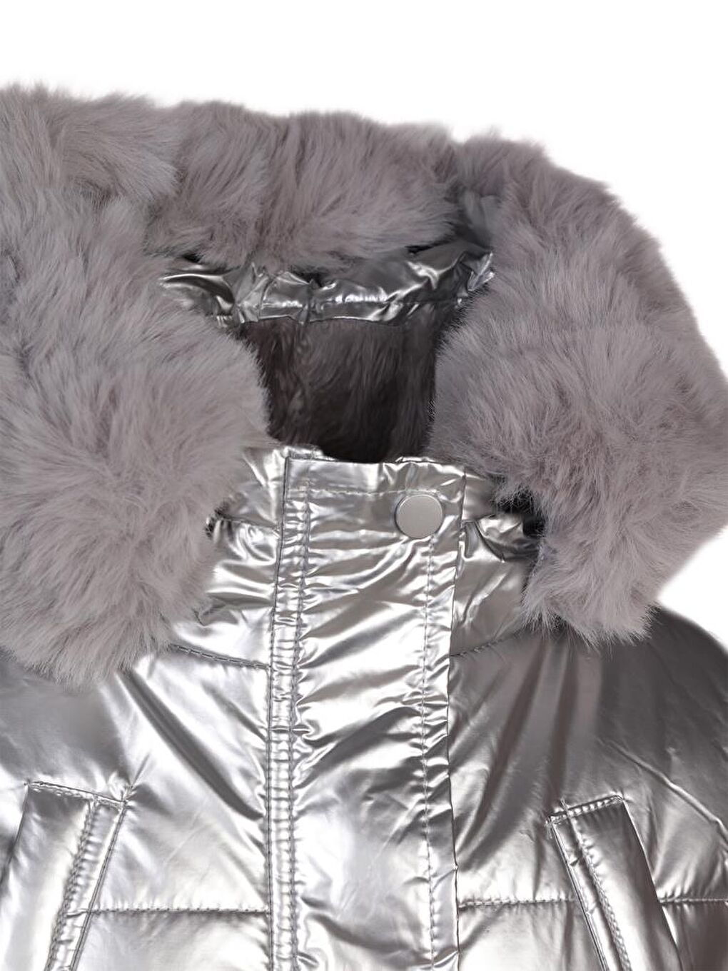 Girls 6-9 Yaş Mont - Gri 9-10 Yaş-4