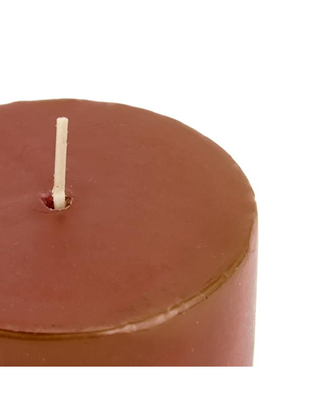 Otantik Baton Mum - Sütlü Kahverengi - 7x10 cm-1