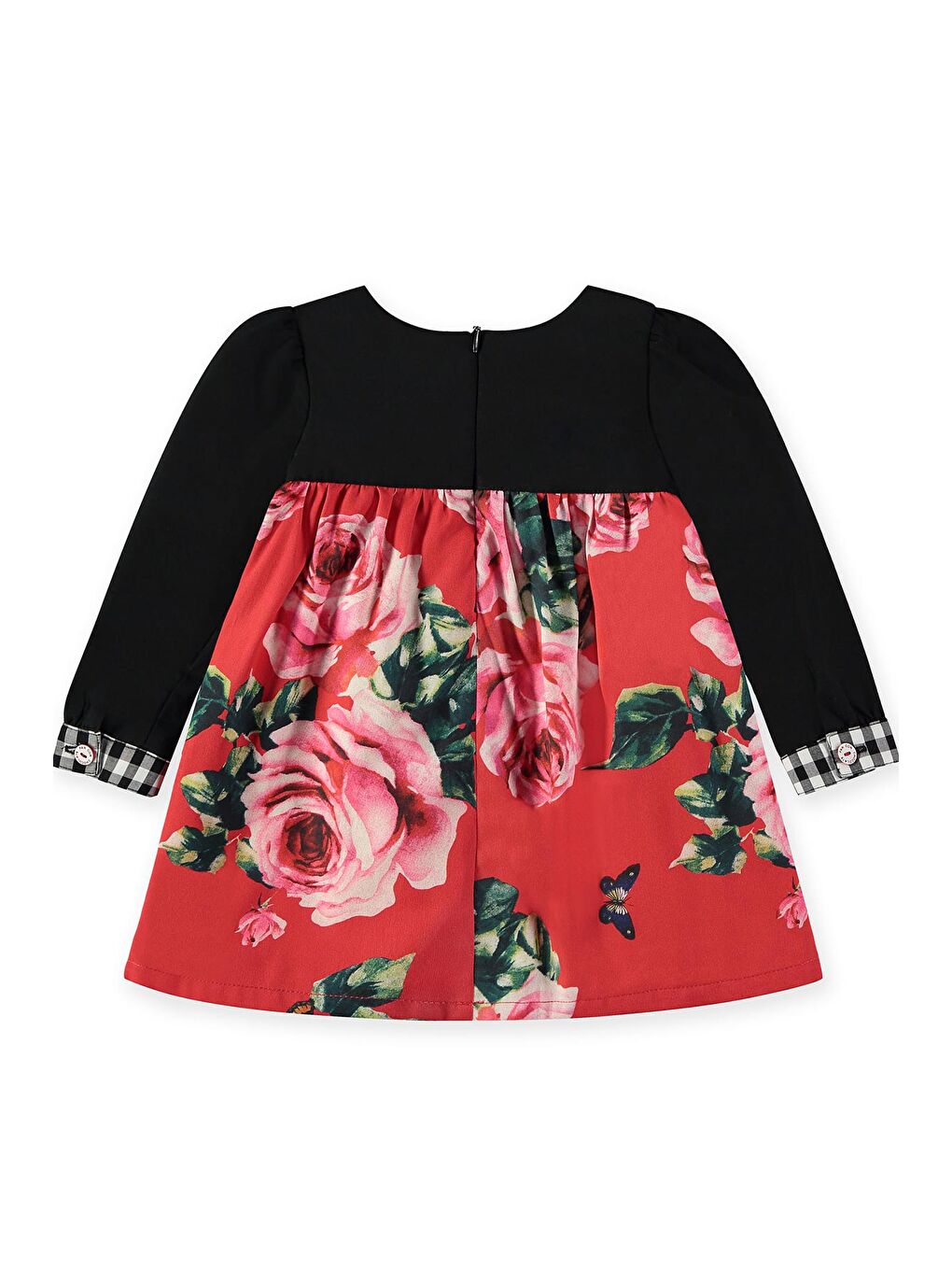 Karışık Kız Çocuk Uzun Kollu Elbise-4