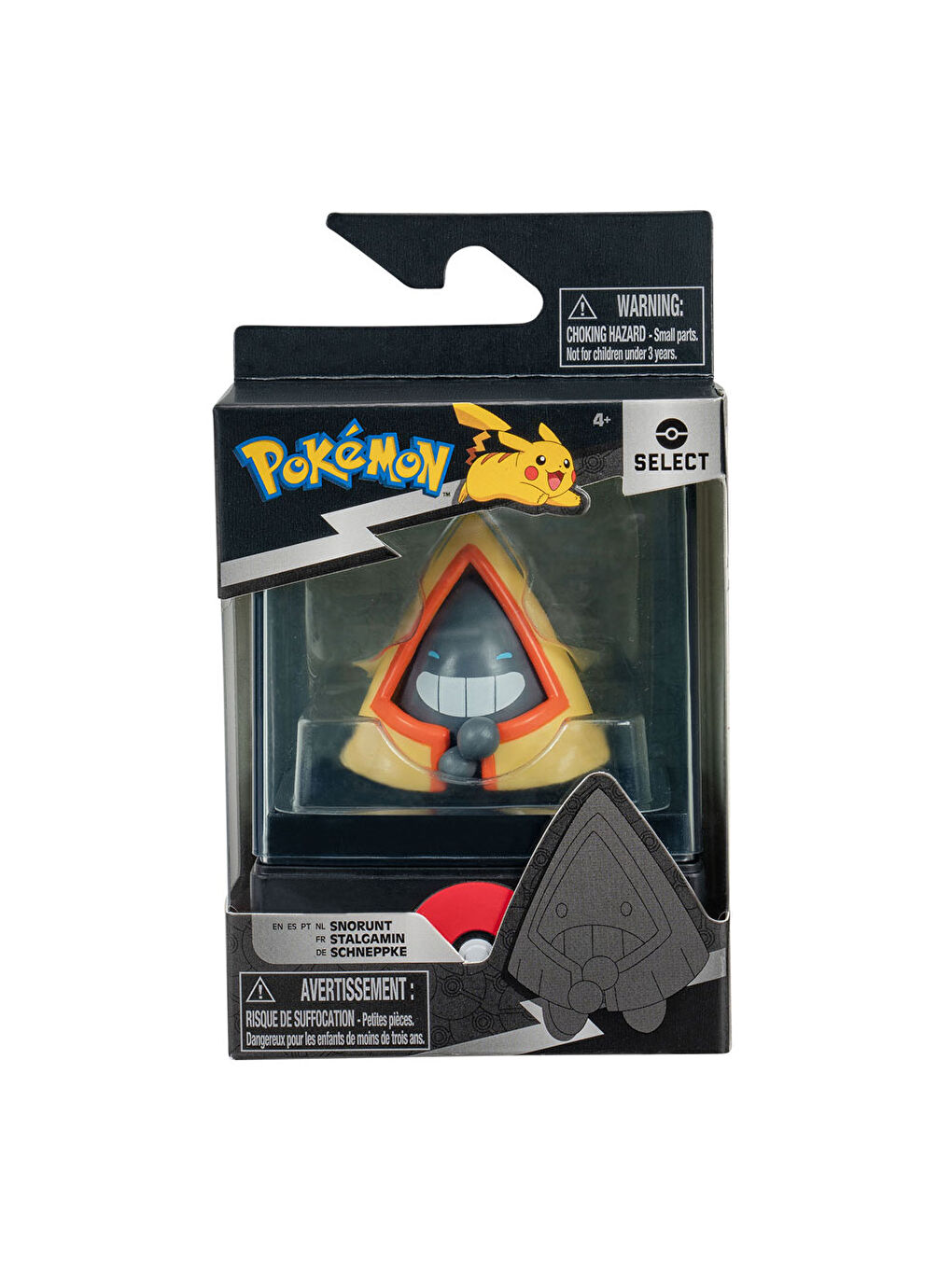 Pokemon Renksiz Select Seri Sergi Kutulu Figür Snorunt POK-PKW2297-3