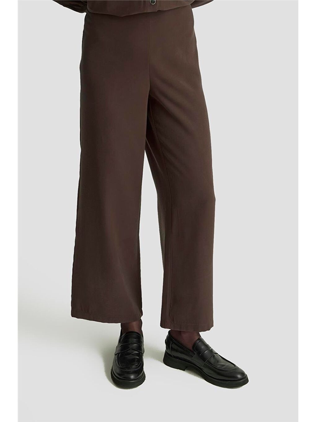 Kahverengi Cepli Tunik Takım 25Kd1306 Acı Kahve-6