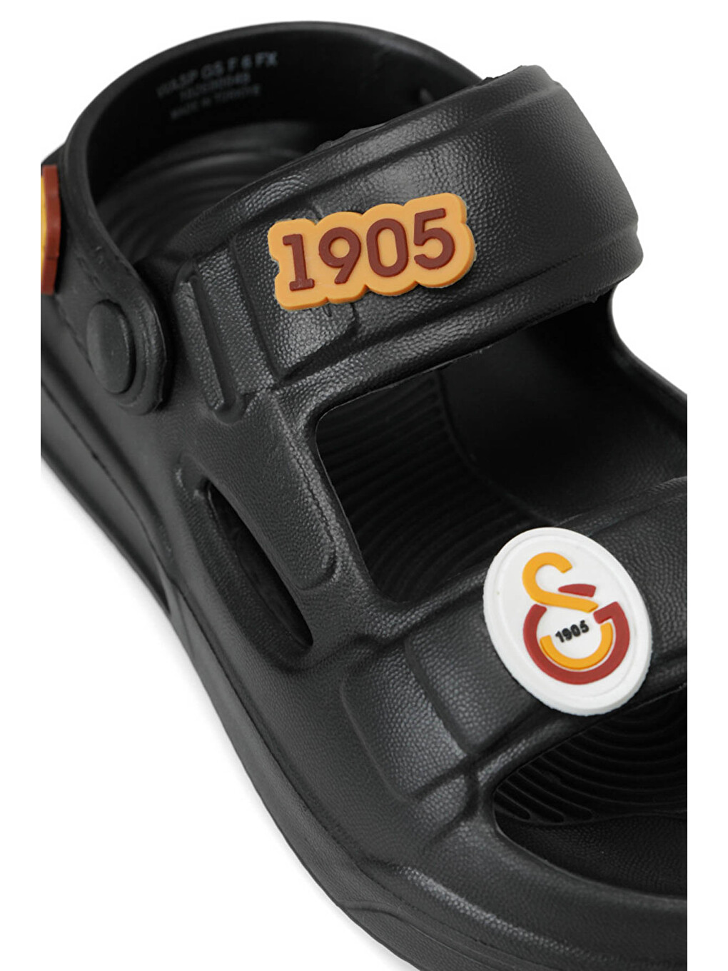 WASP  F Siyah Erkek Çocuk Sandalet-6