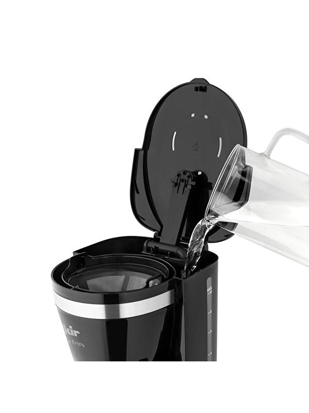 Coffee Enjoy Filtre Kahve Makinesi - Siyah - 800 Watt-4