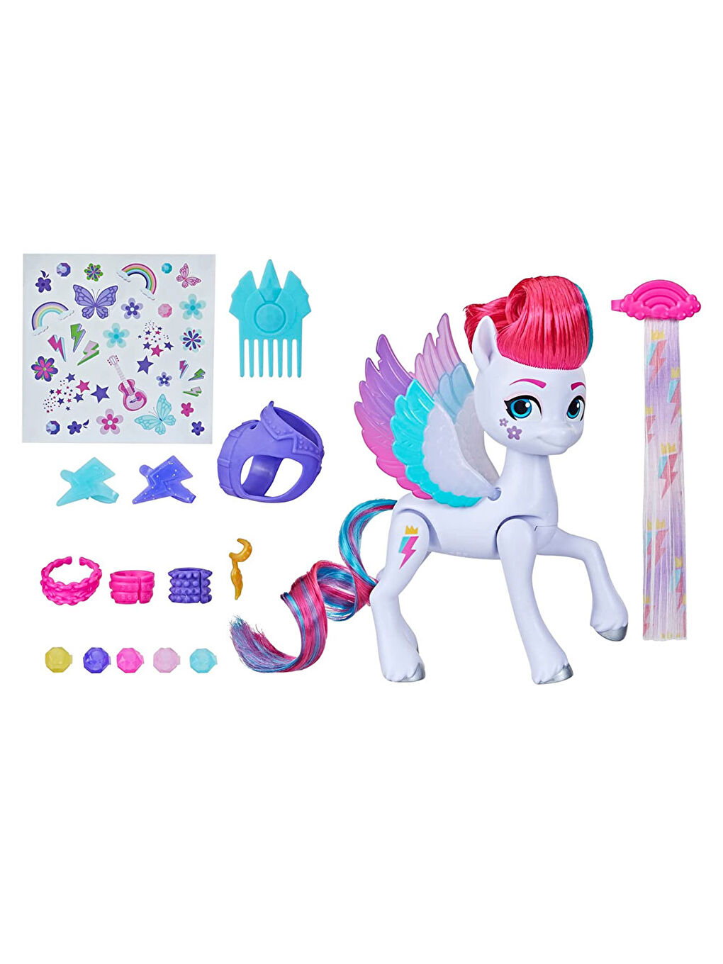 My Little Pony Renksiz Brıdlewoodstock Günün Stili Figür Zipp Storm F6349-F6452 - 3