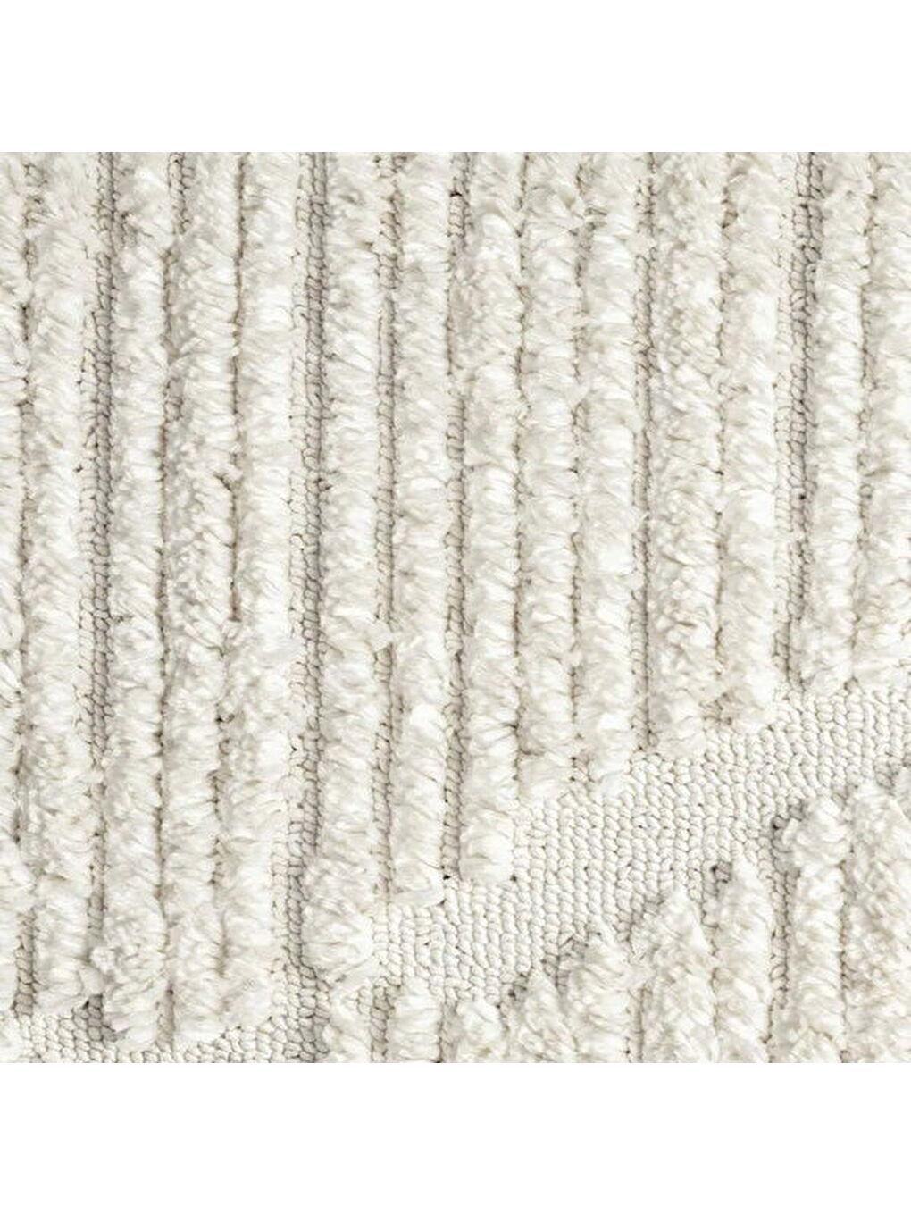 Ekru Bilbao Bright White Modern İskandinav Halı - Krem - 120x180 cm-3