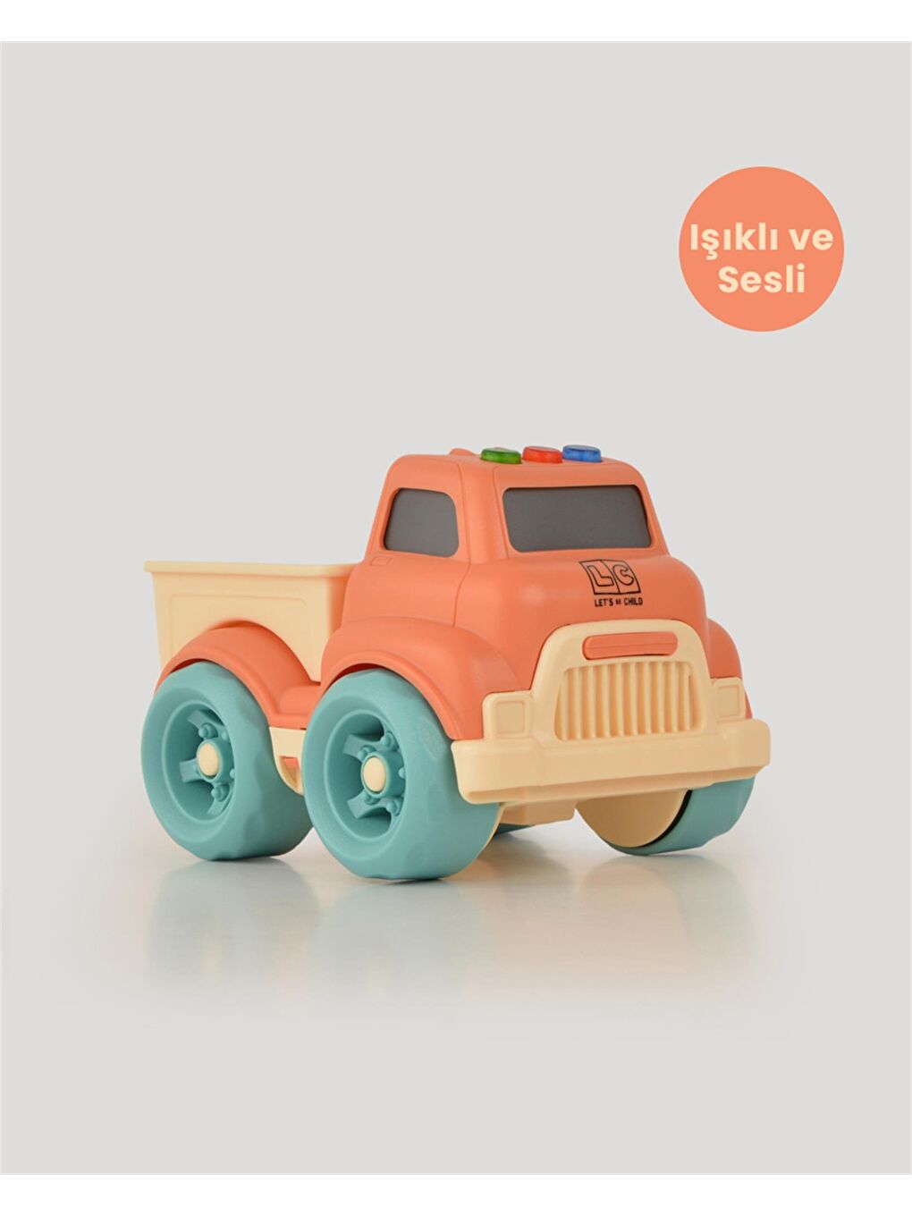 Somon Sesli Ve Işıklı Minik Pikap