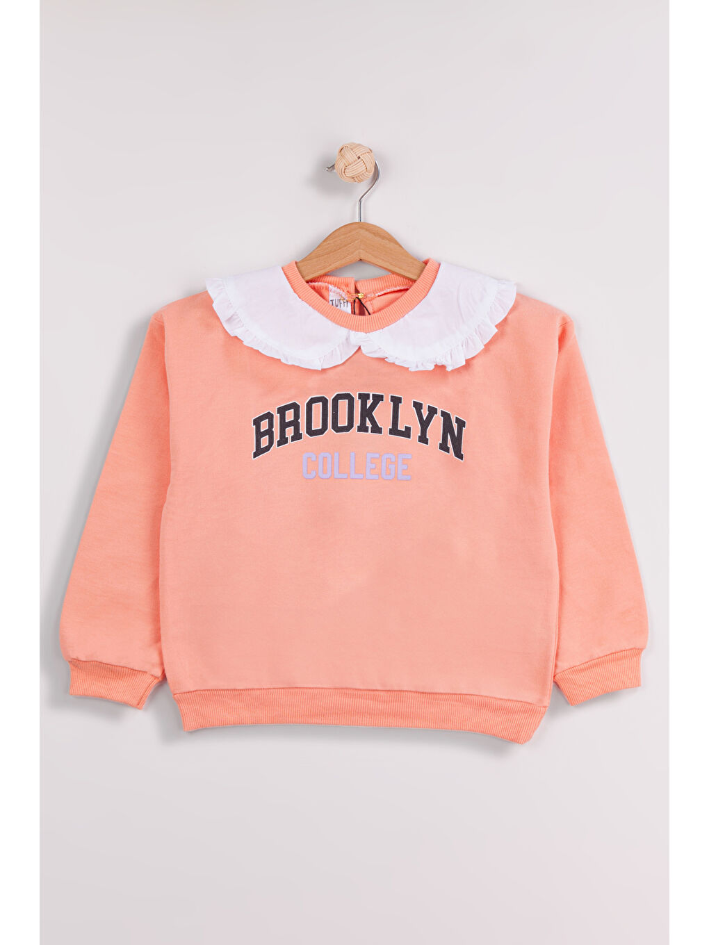 MİSSTUFFY Lila Kız Çocuk 2'li Paket Basic Sweatshirt - 2